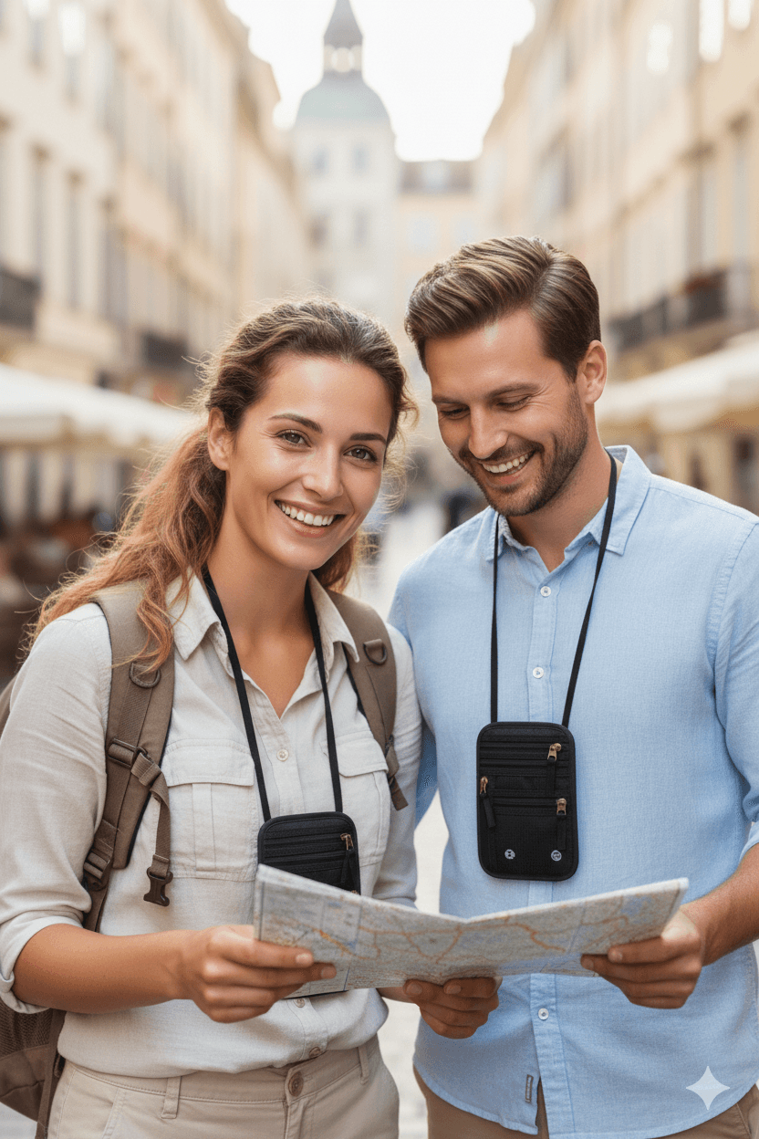 LAG Neck Wallet with RFID Blocking 3