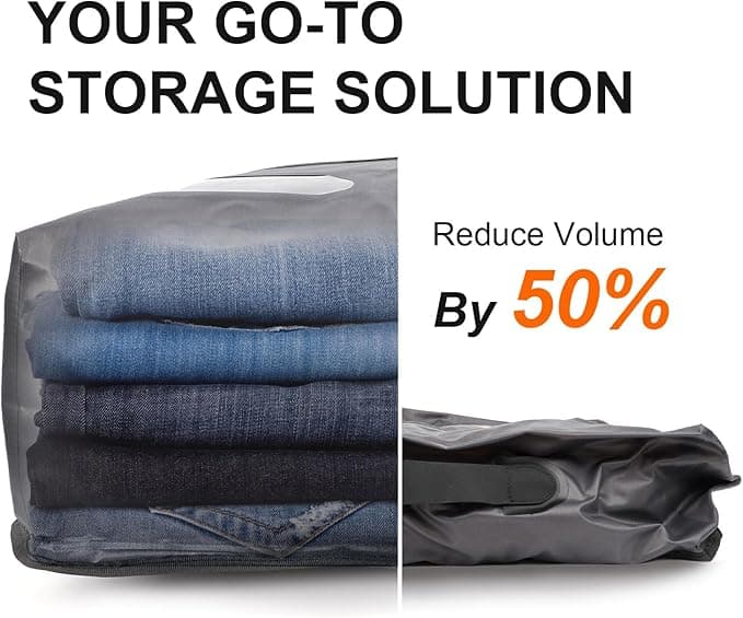 LAG Vacuum Bags for Travel Luggage with Wireless Pump 5