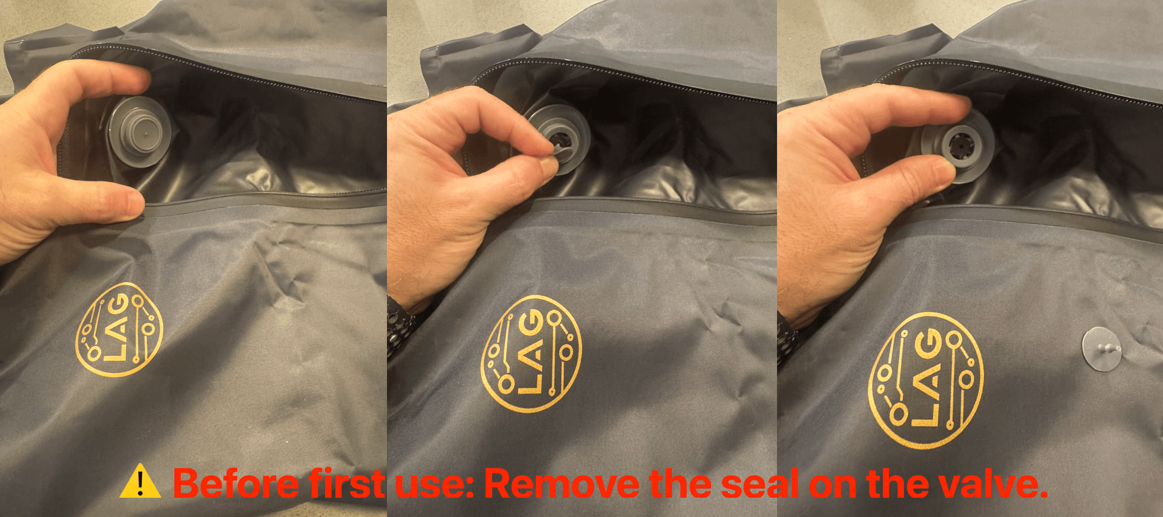 LAG Vacuum Bags for Travel Luggage with Wireless Pump 11