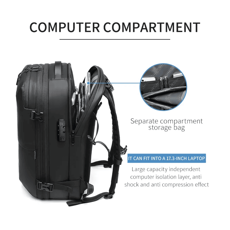 LAG Vacuum Expandable Travel Backpack 5