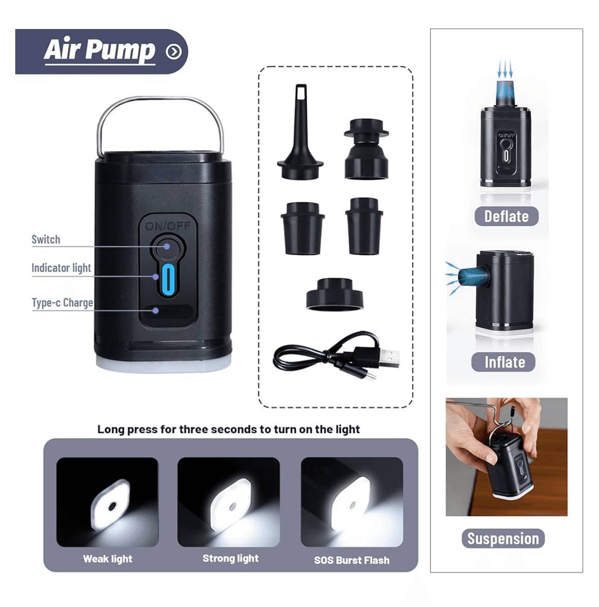 LAG Vacuum Expandable Travel Backpack 8